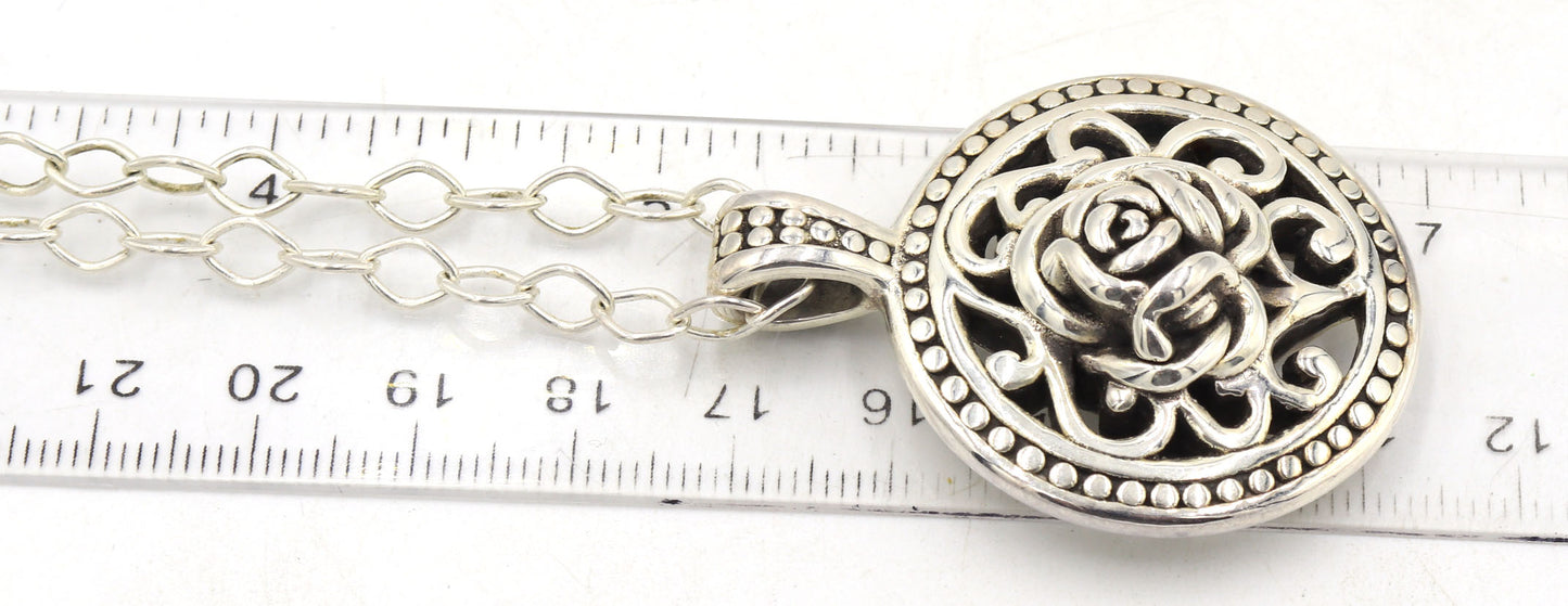 Group lot of 4 Vintage 925 sterling silver necklaces