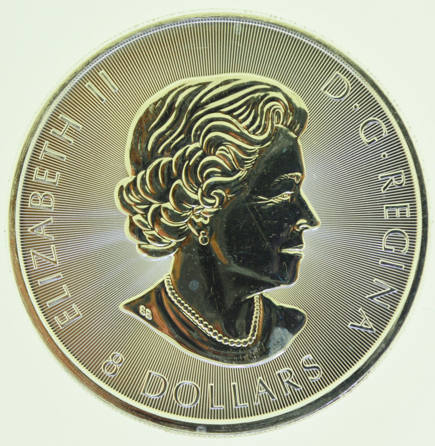 2016 $8 Canada Arctic Falcon 1.5 Troy OZ .9999 Fine Silver Coin