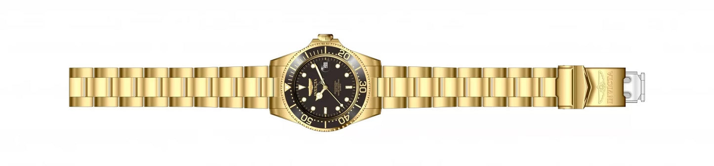 Invicta Men's Pro Diver Quartz 3 Hand Black Dial Watch