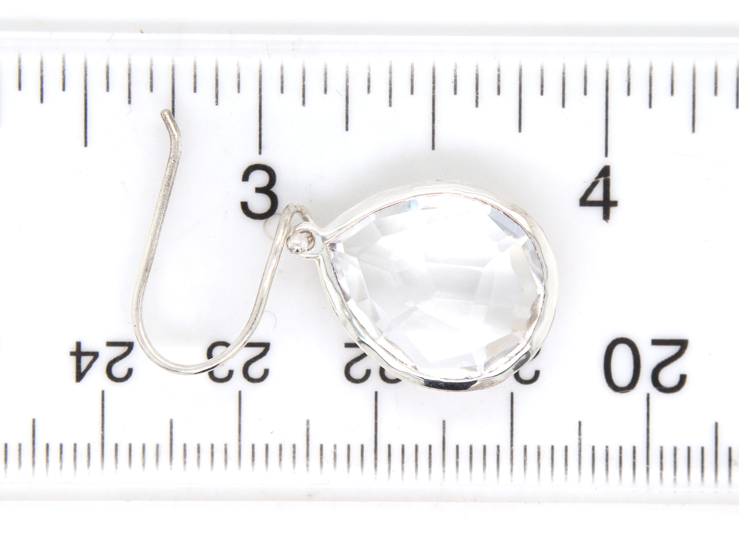 Ippolita Rock candy lear quartz teardrop earrings