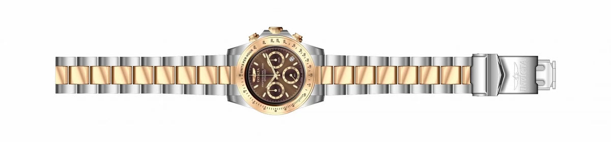 Invicta Men's Speedway Quartz Chronograph Brown Dial Watch