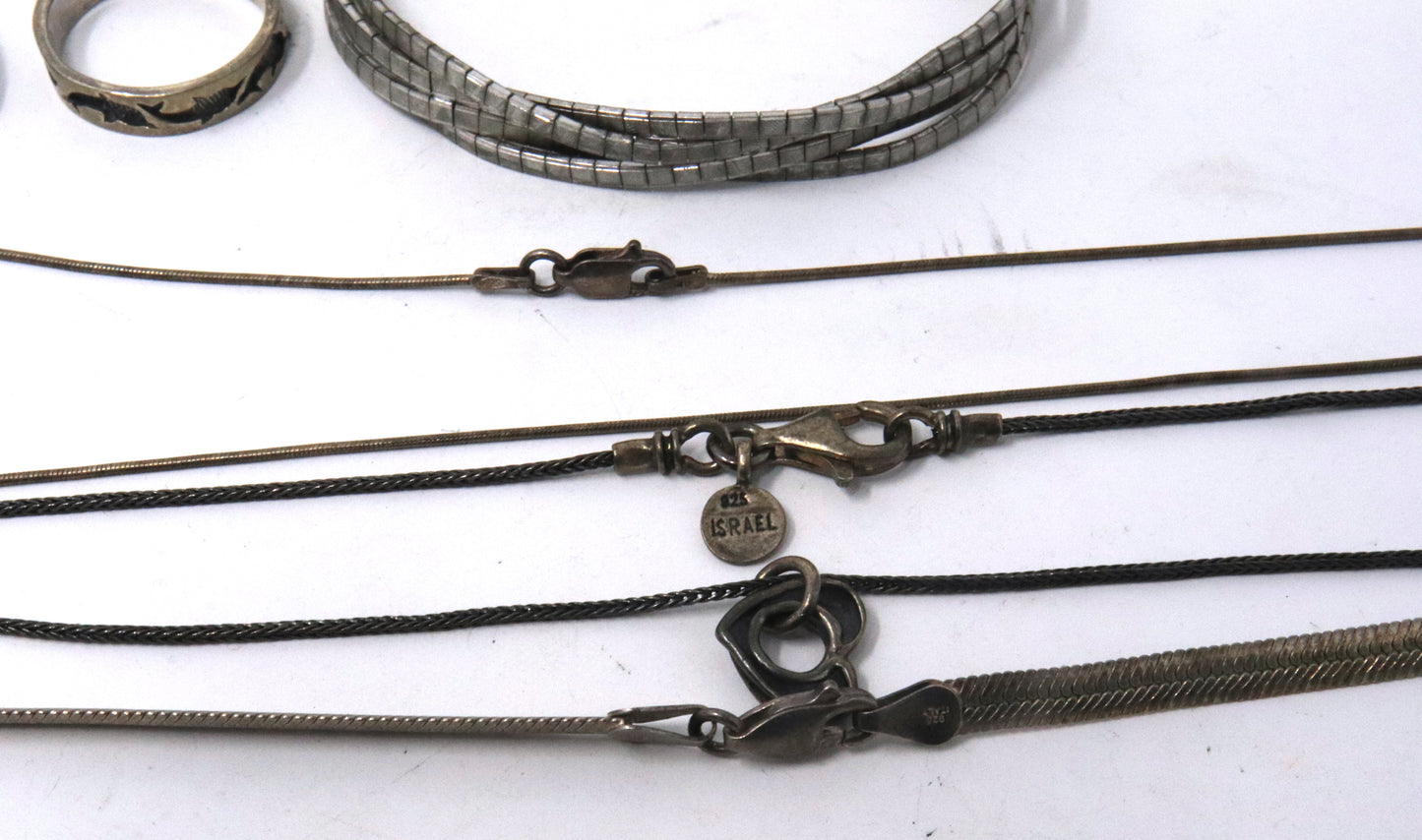 Group Lot of Vintage Sterling Silver Jewelry
