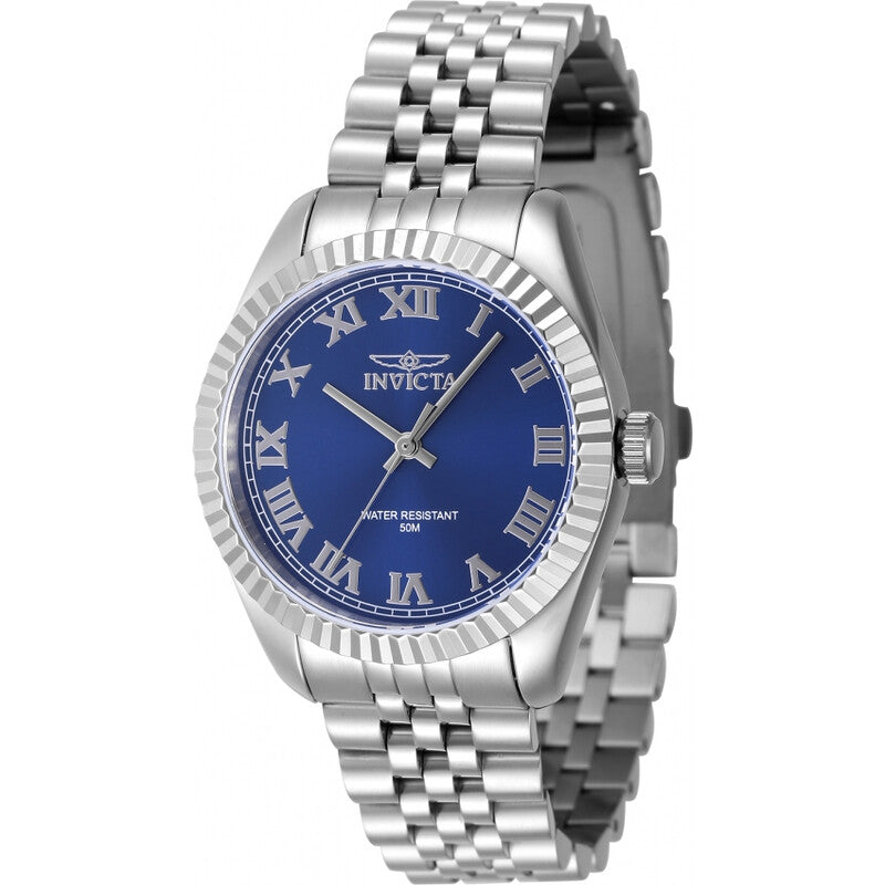 Invicta Specialty Women's Blue Dial Stainless Steel Quartz Bracelet Watch