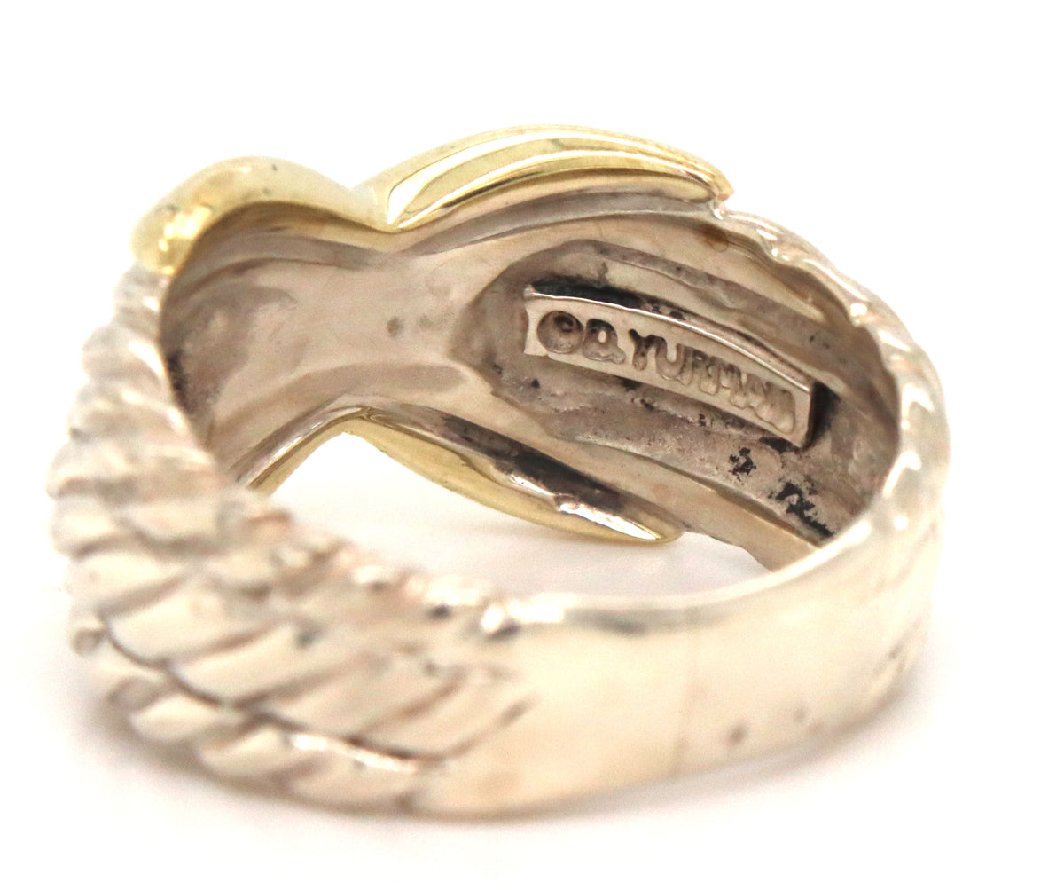 David Yurman cable 2 tone Cigar band