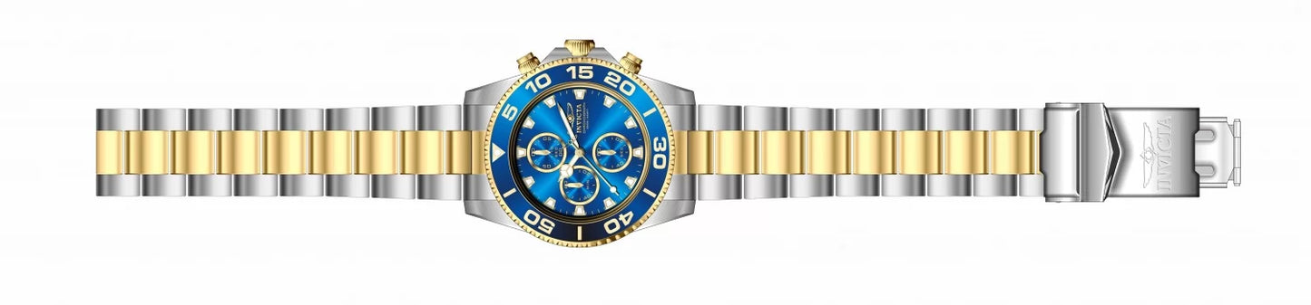Invicta Men's Pro Diver Quartz Multifunction Blue Dial Watch