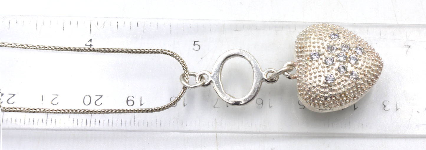 Group lot of 4 vintage 925 sterling silver necklaces