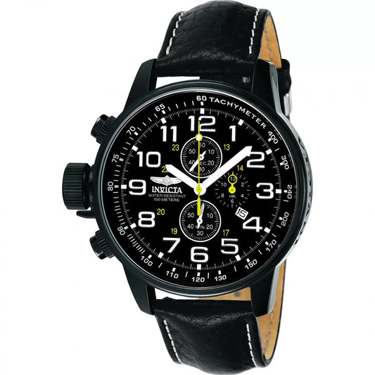 Invicta Men's I-Force Quartz Chronograph Black Dial Watch