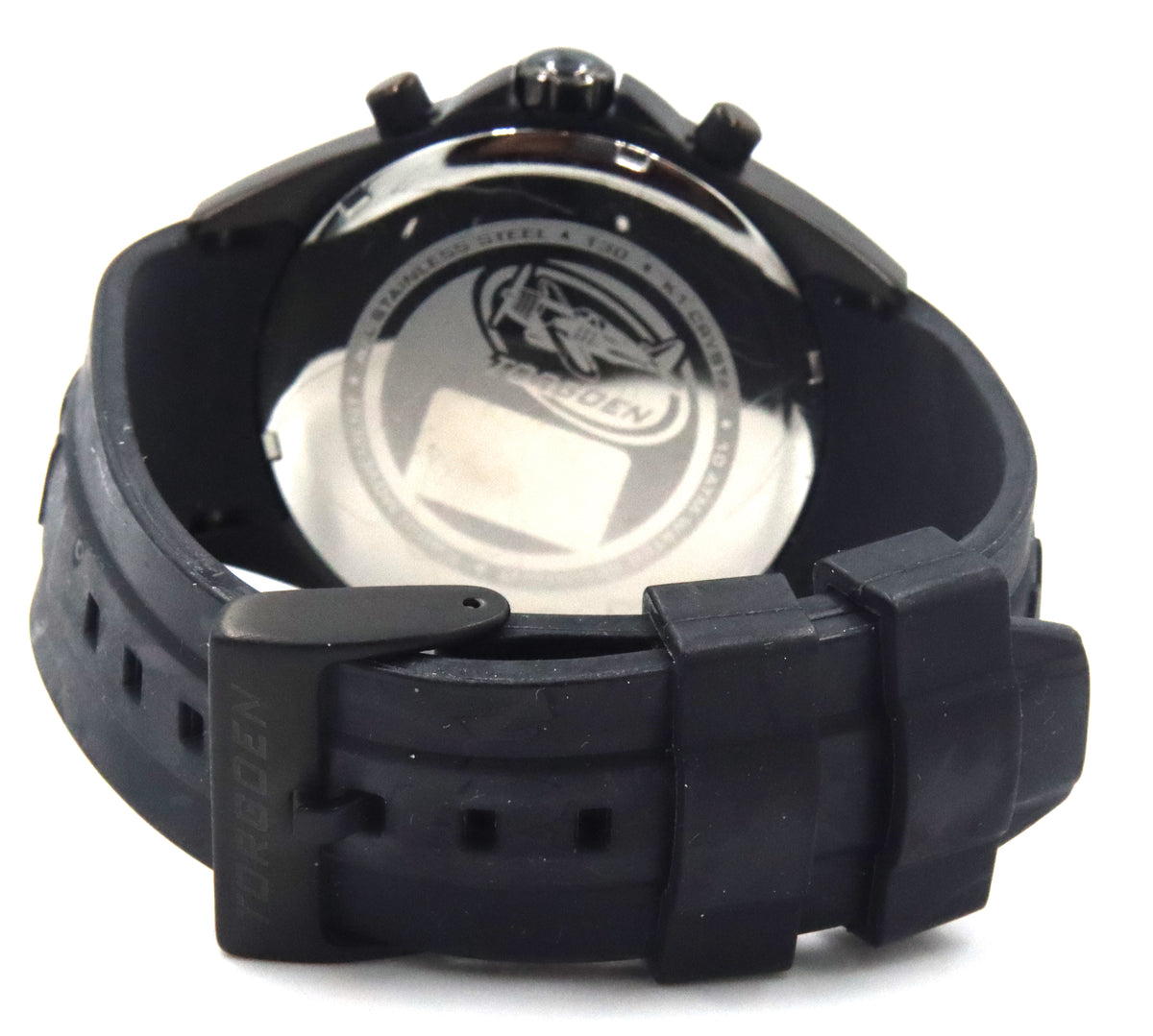 Clearly Torgoen orange dial watch