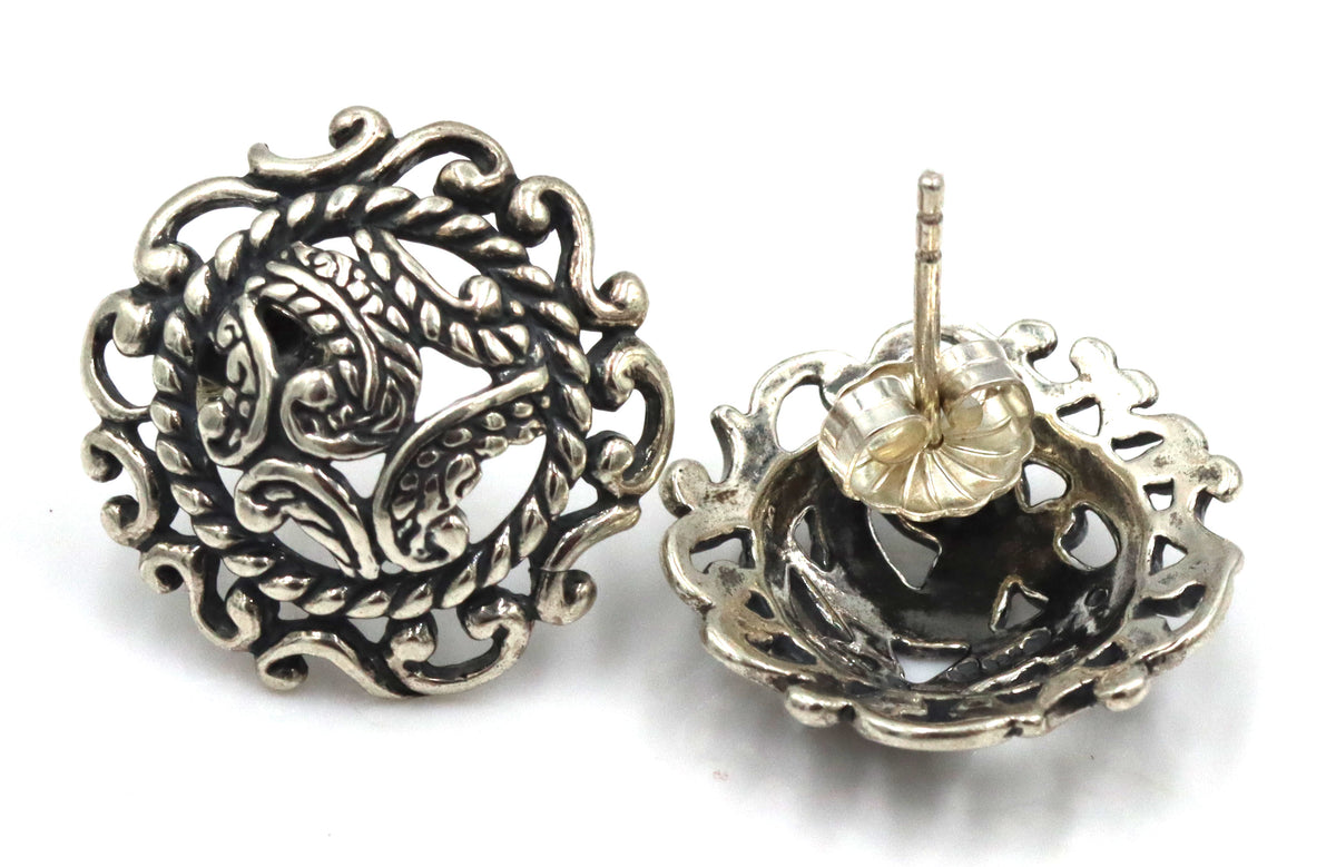 3 Pairs of 925 sterling silver earrings
