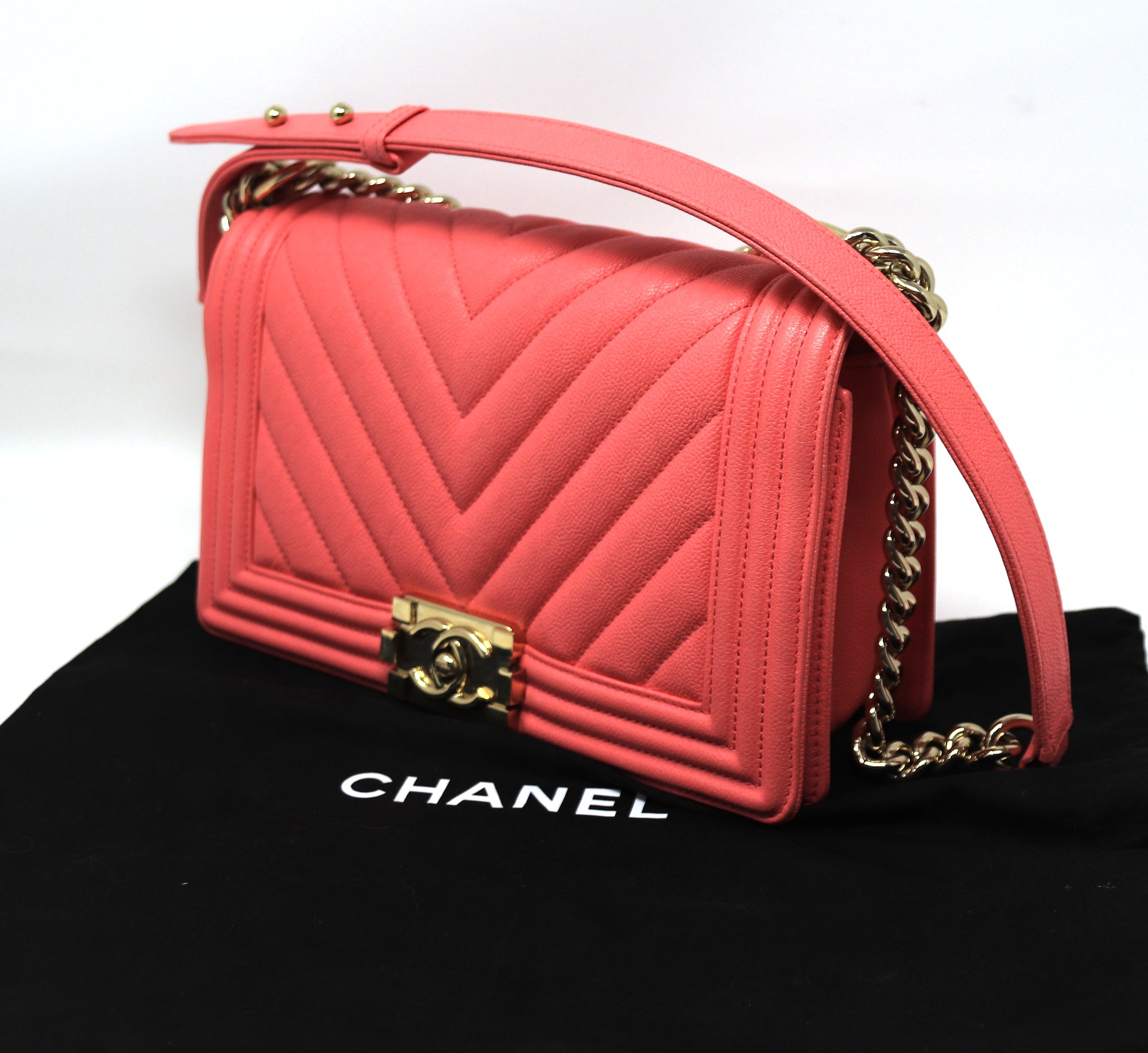 Chanel Medium Chevron boybag