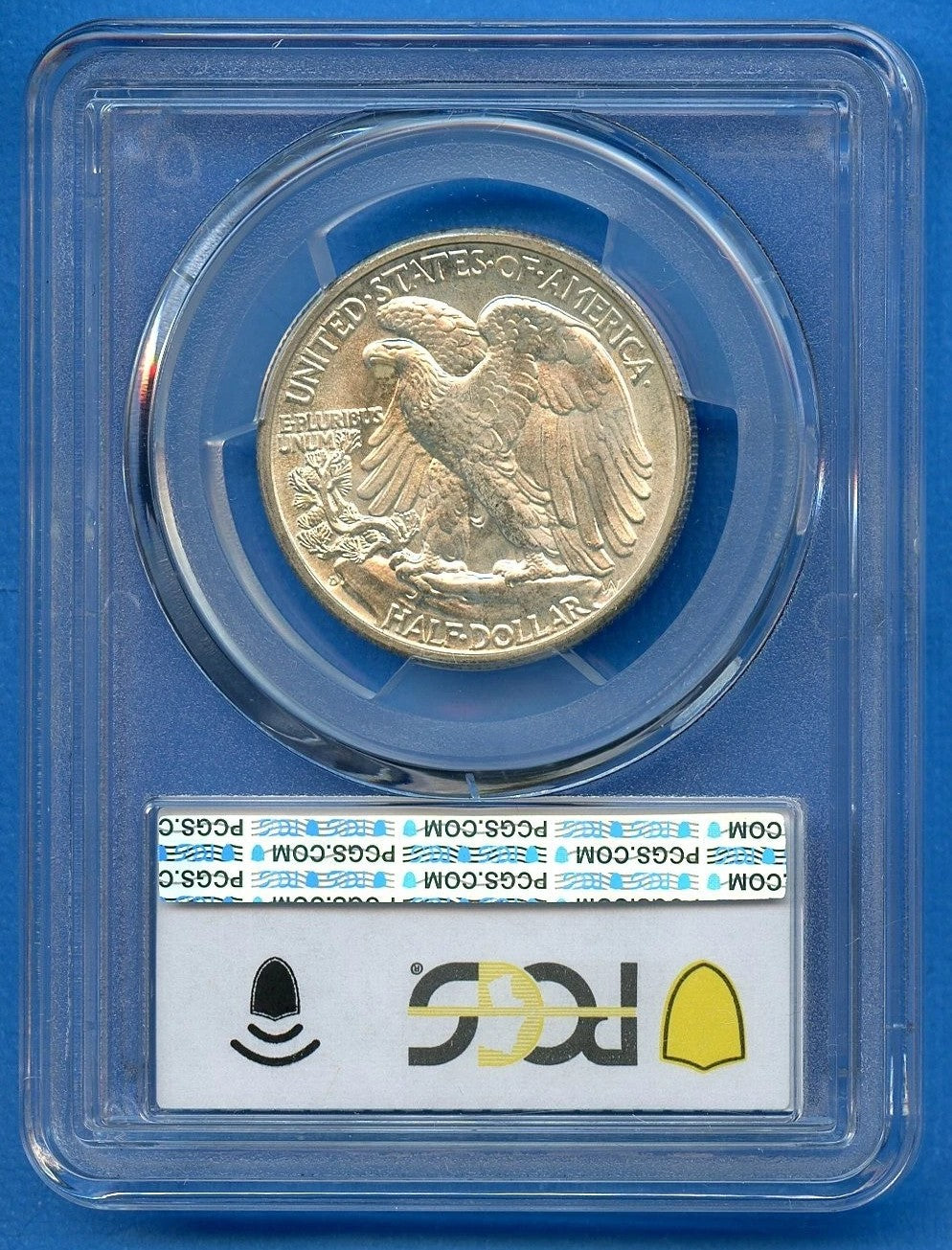 1941-D Walking Liberty Half Dollar PCGS MS64 Silver 50C Choice Uncirculated