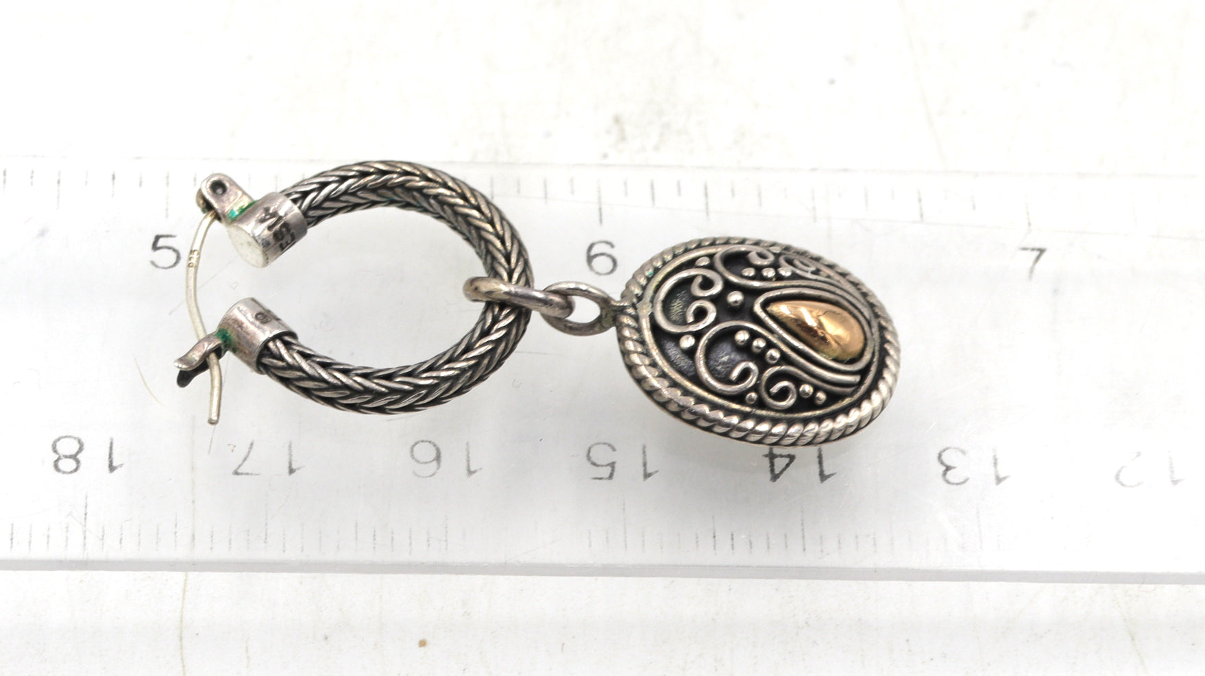 3 Pairs of Vintage 925 sterling silver earrings