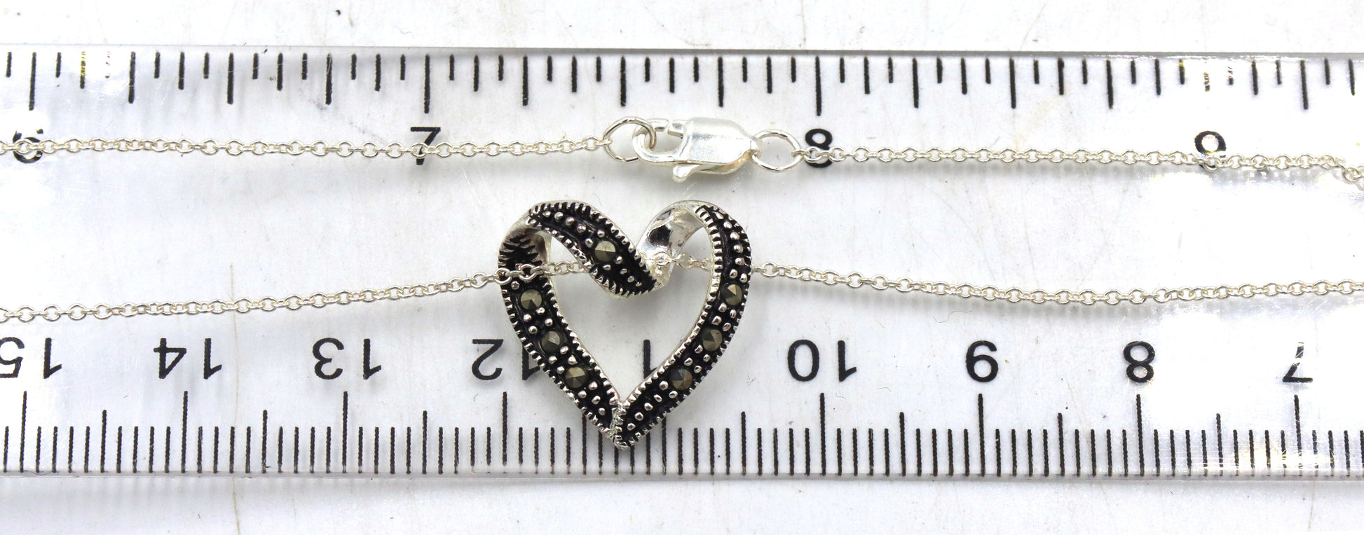 Group lot of 12 vintage 925 sterling silver necklaces