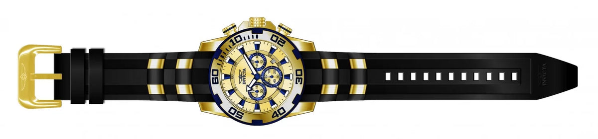 Invicta Men's Pro Diver Quartz Chronograph Gold Dial Watch