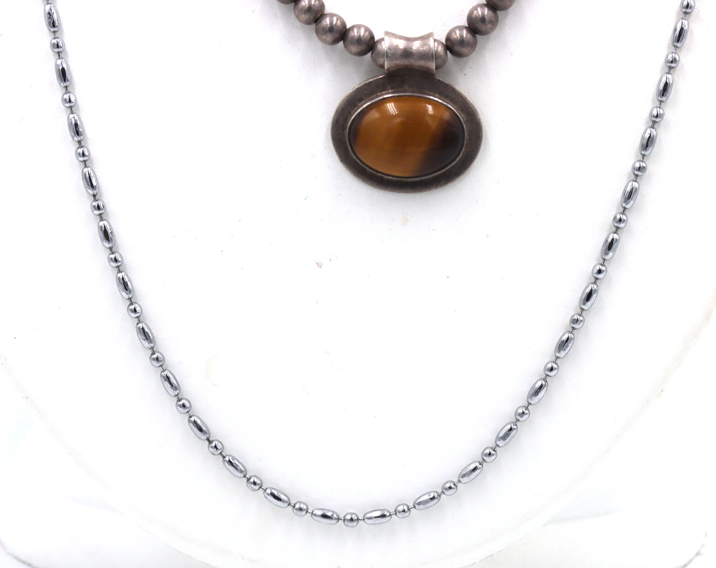 Group lot of 4 Vintage 925 sterling silver necklaces