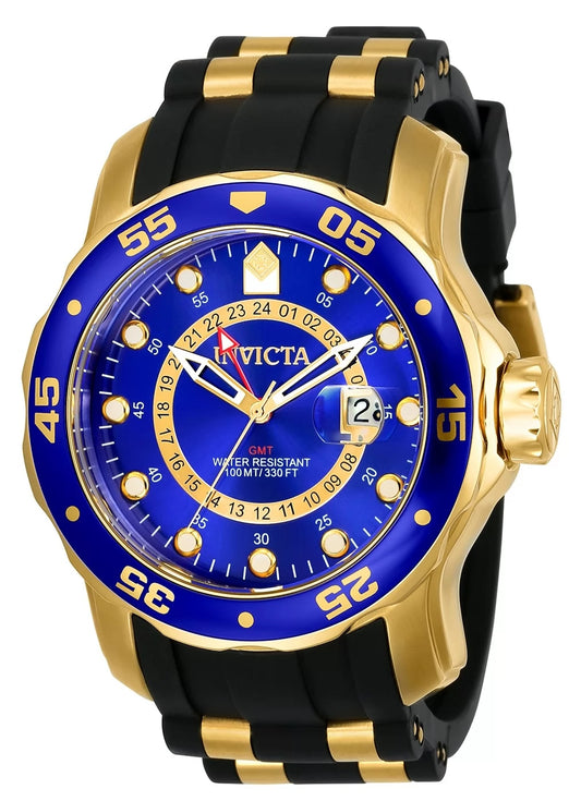 Invicta Men's 6993 Pro Diver Quartz GMT Blue Dial Watch