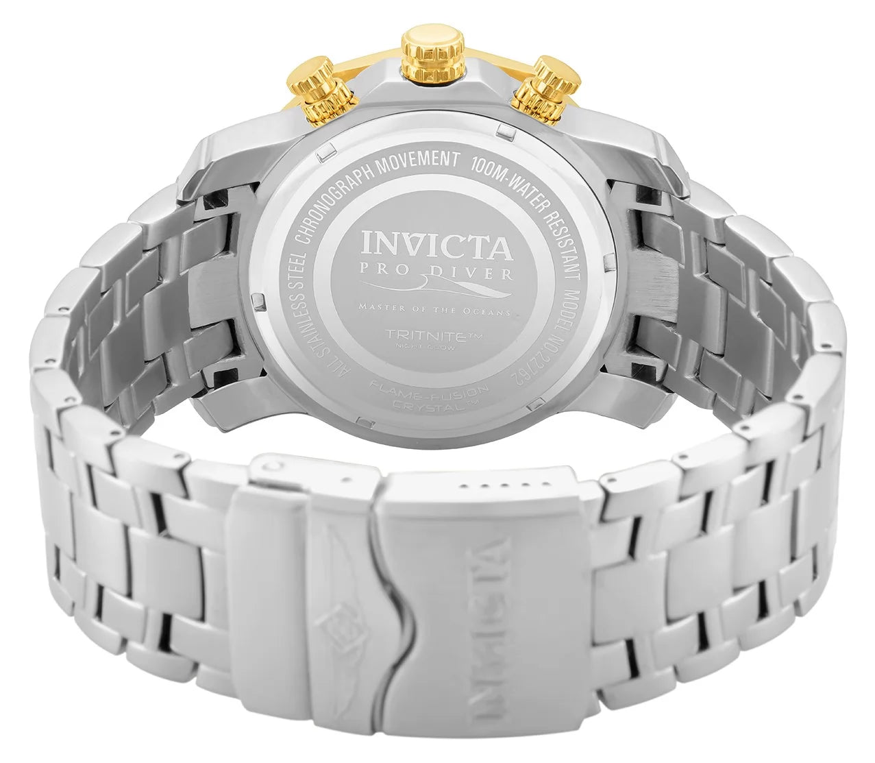 Invicta Men's Pro Diver Quartz Multifunction Blue Dial Watch