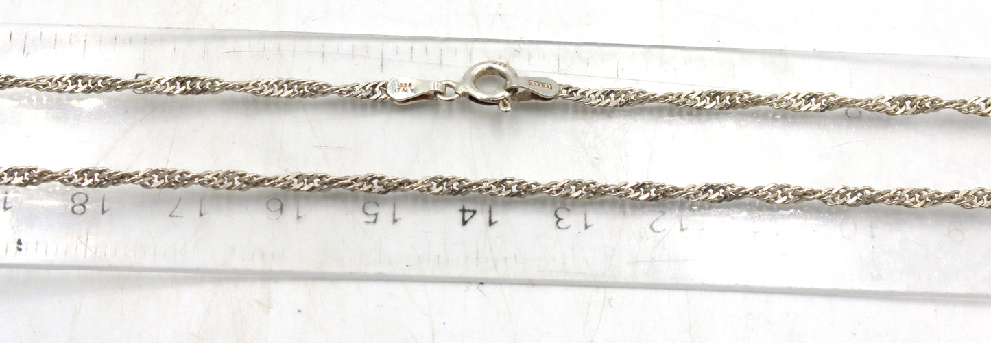 Group lot of 6 Vintage 925 sterling silver necklaces