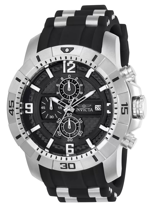 Invicta Women's 24962 Pro Diver Quartz Multifunction Black Dial Watch