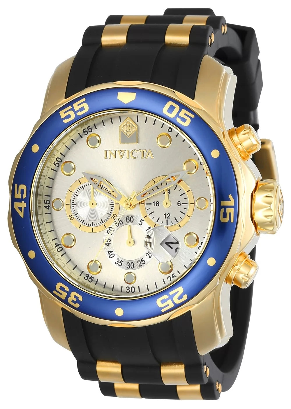 Invicta Men's 17880 Pro Diver  Quartz Multifunction Silver Dial Watch