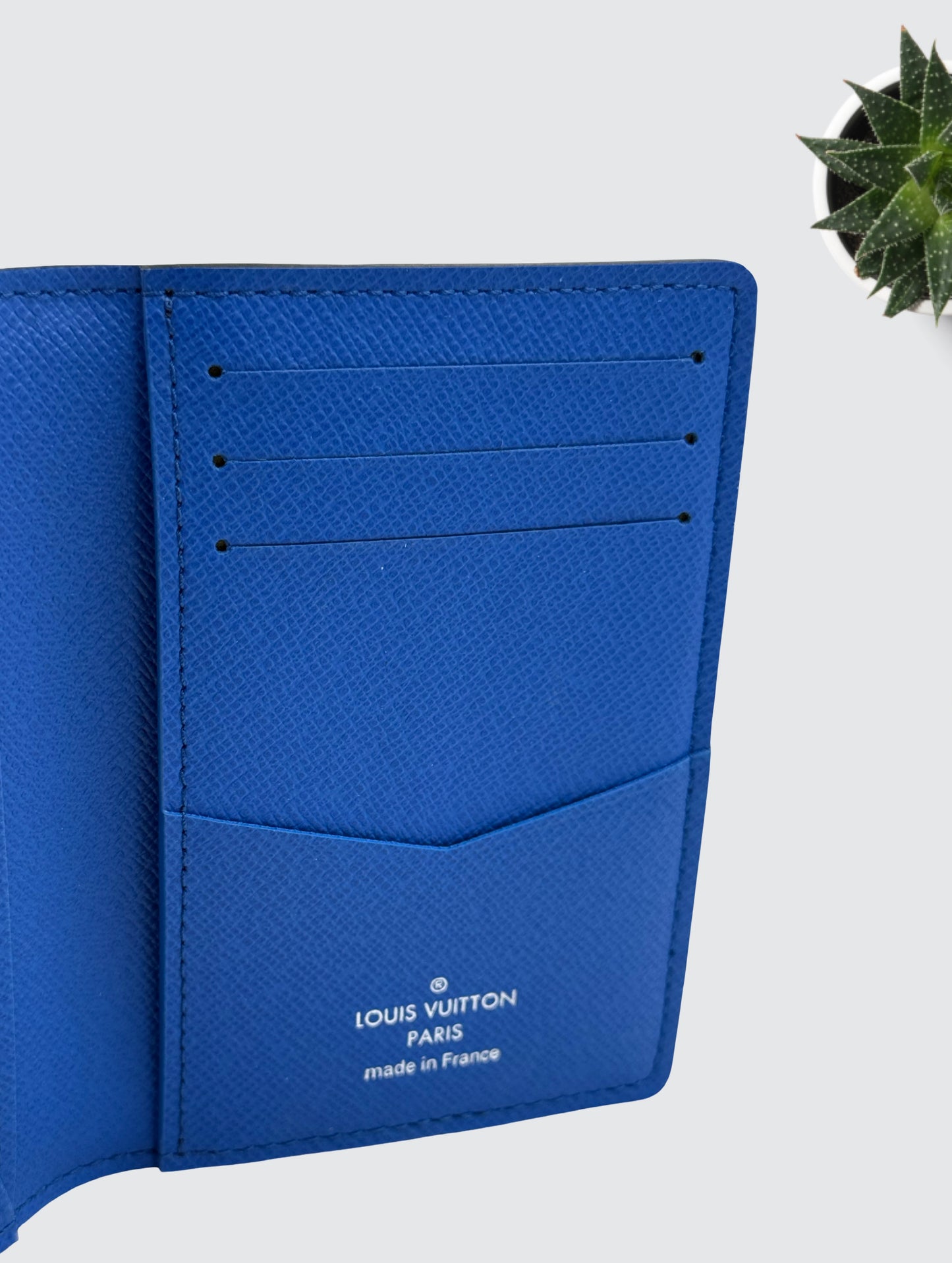Louis Vuitton Taigarama pocket organizer wallet