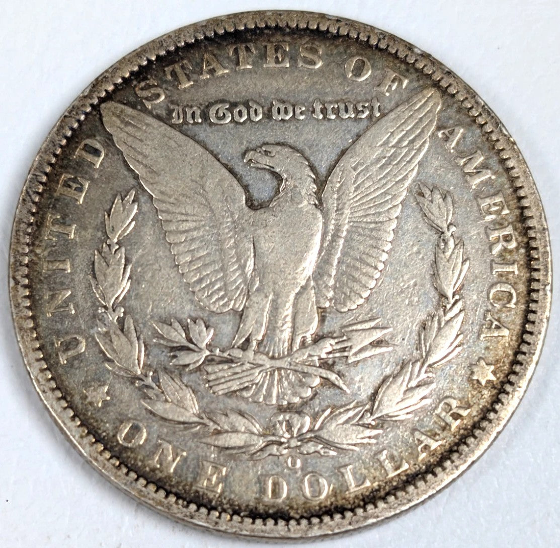1889-O Morgan Silver Dollar VF to XF