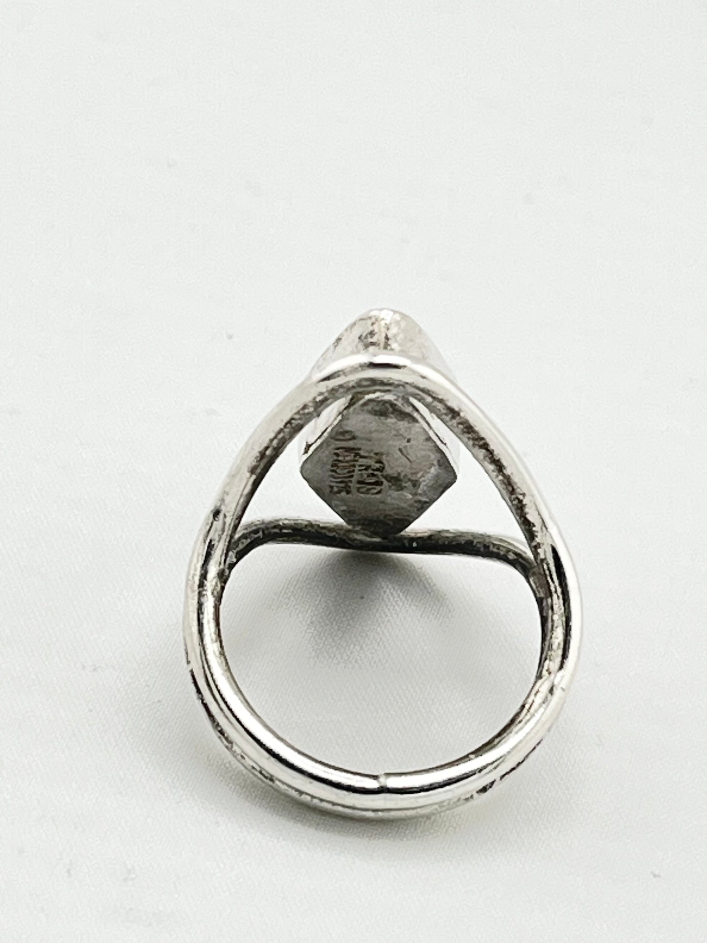 925 Sterling Silver Vintage Southwestern Turquoise Ring