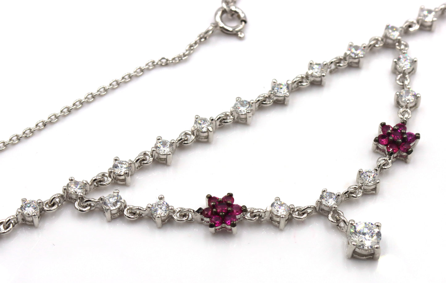 Lot of 3 Vintage 925 sterling silver necklaces