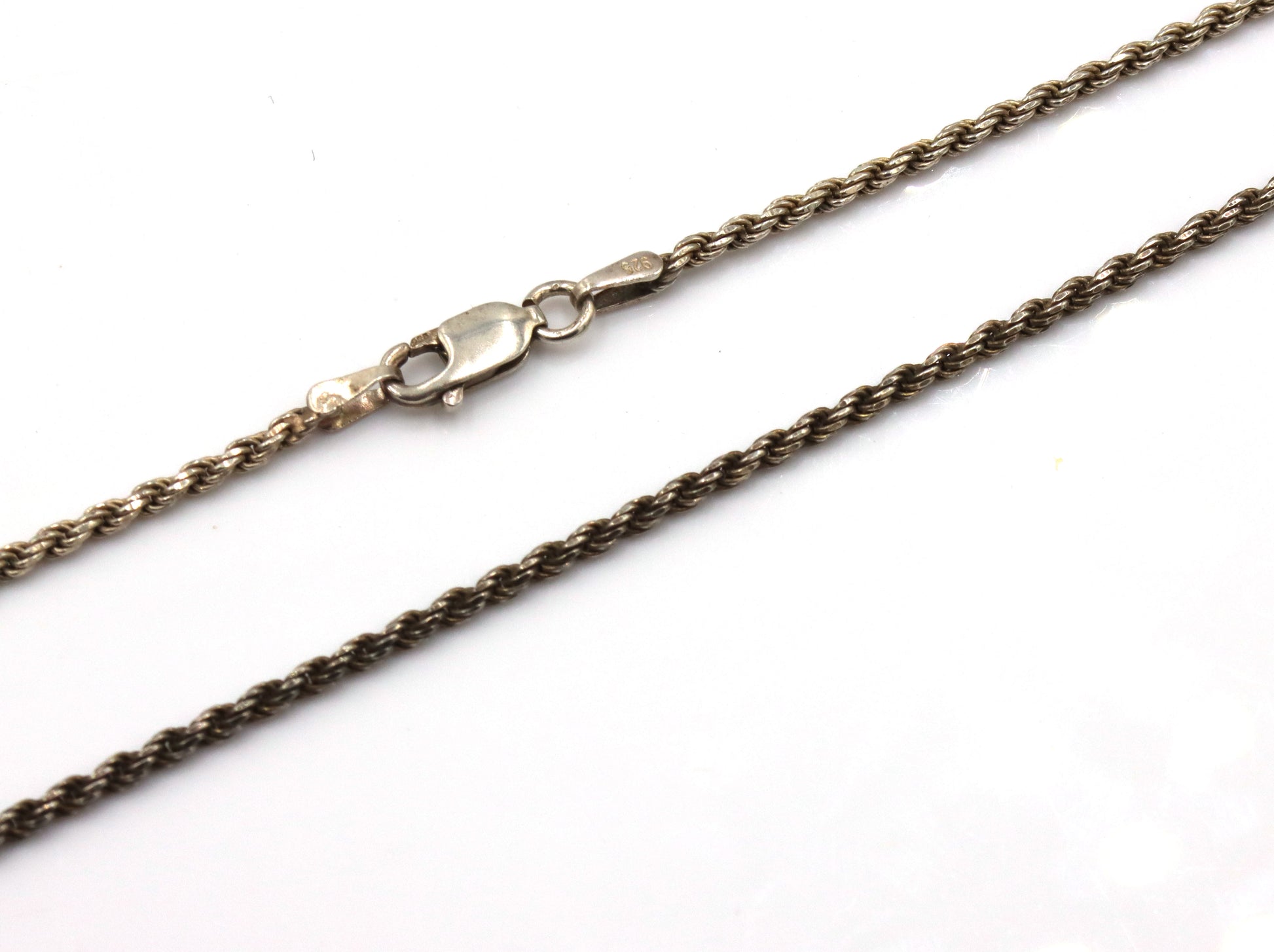 Vintage 925 sterling silver group lot of 5 necklaces