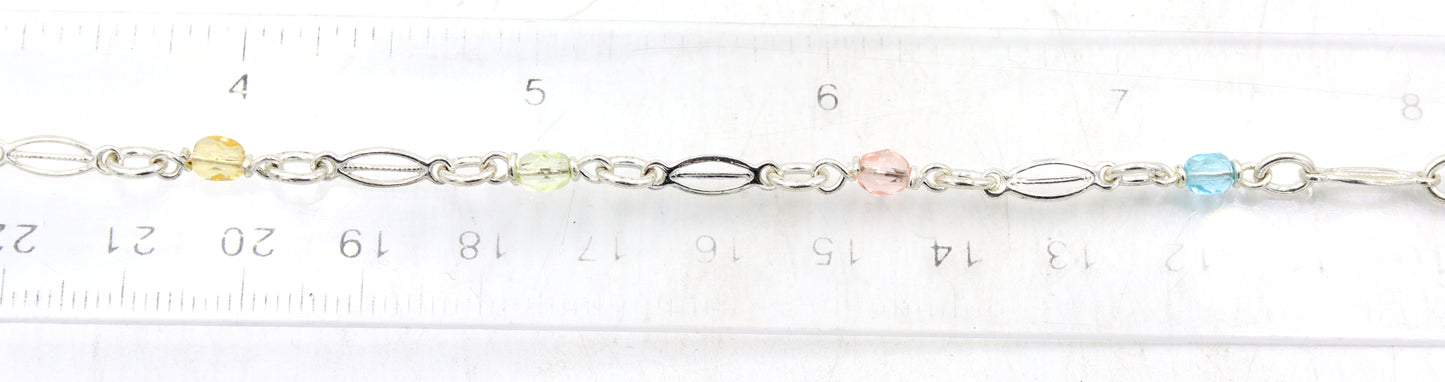 Group lot of 10 vintage 925 sterling silver bracelets