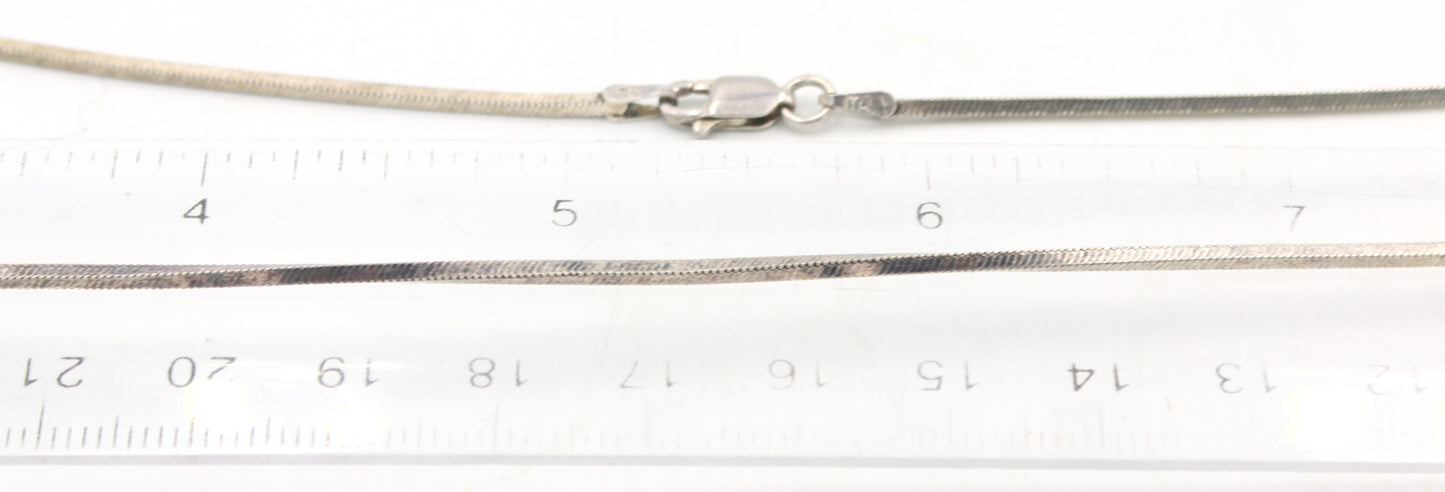 Group lot of 4 Vintage 925 sterling silver necklaces