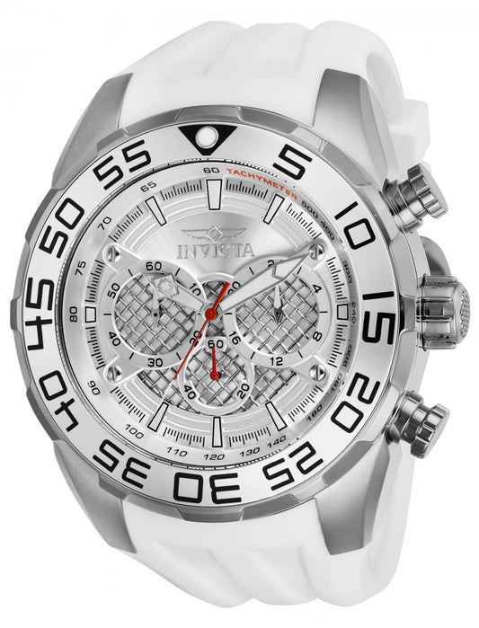 Invicta Men's 26299 Speedway Quartz Multifunction Silver Dial Watch