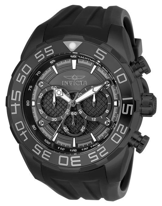 Invicta Men's 26308 Speedway Quartz Multifunction Gunmetal Dial Watch