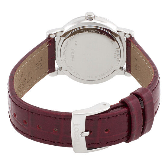 Tissot Premium Lady Quartz Red Dial Women's Watch