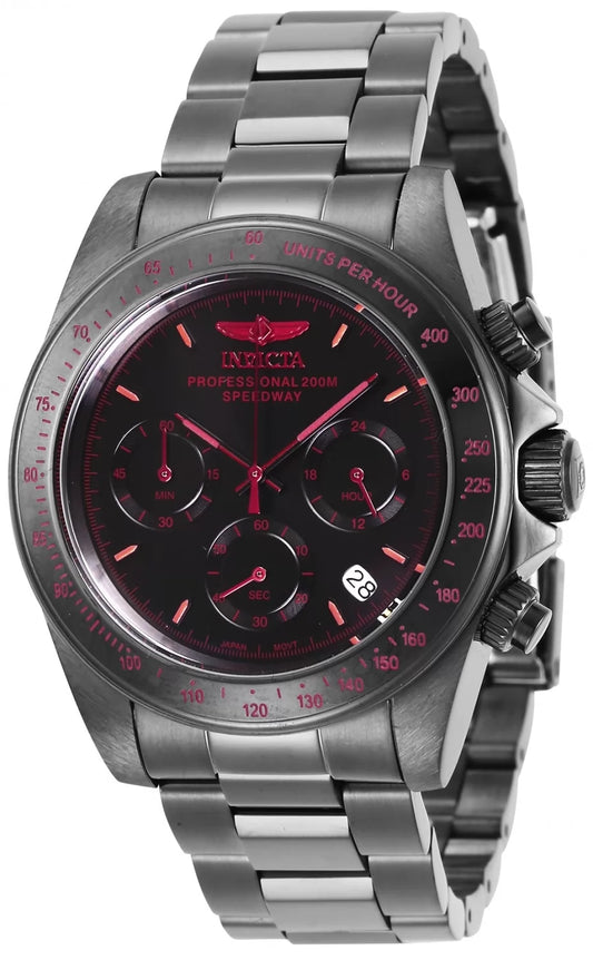 Invicta Men's 27771 Speedway  Quartz Chronograph Black Dial Watch