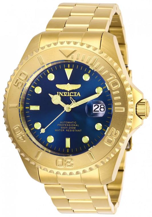 Invicta Men's 28951 Pro Diver Automatic 3 Hand Blue Dial Watch