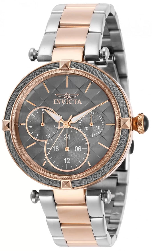Invicta Women's 28963 Bolt Quartz 3 Hand Gunmetal Dial Watch