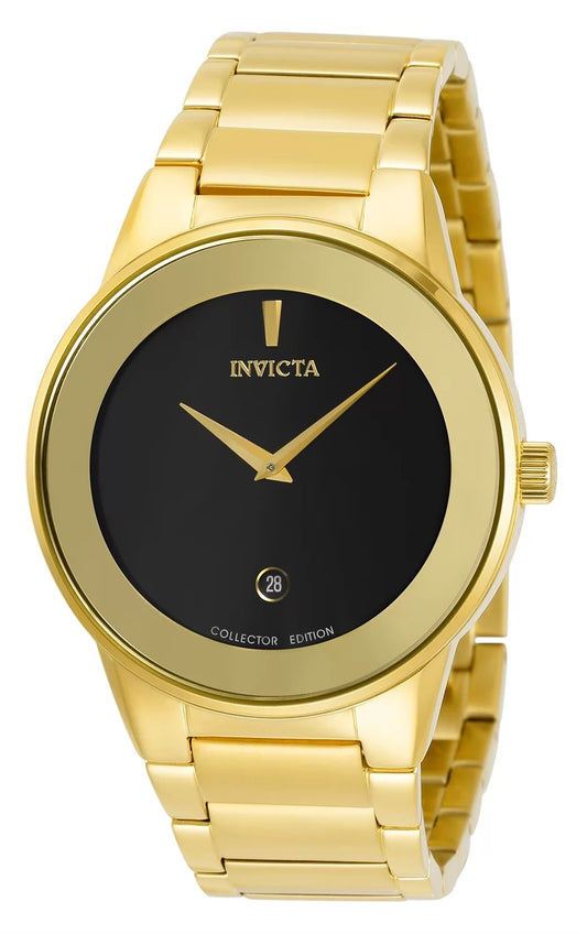 Invicta Men's 30537 Specialty Quartz 2 Hand Black Dial Watch
