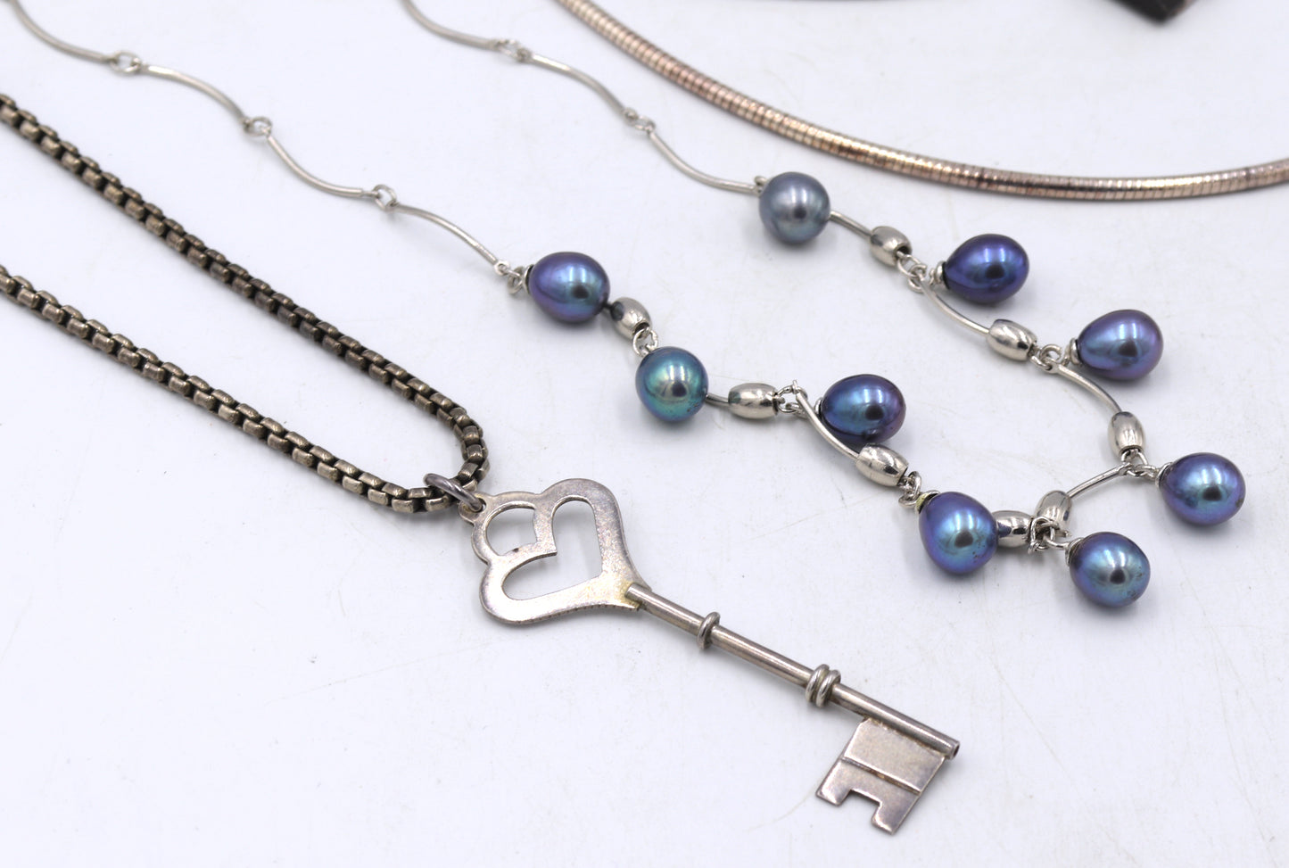 Group lot of vintage 925 sterling silver jewelry