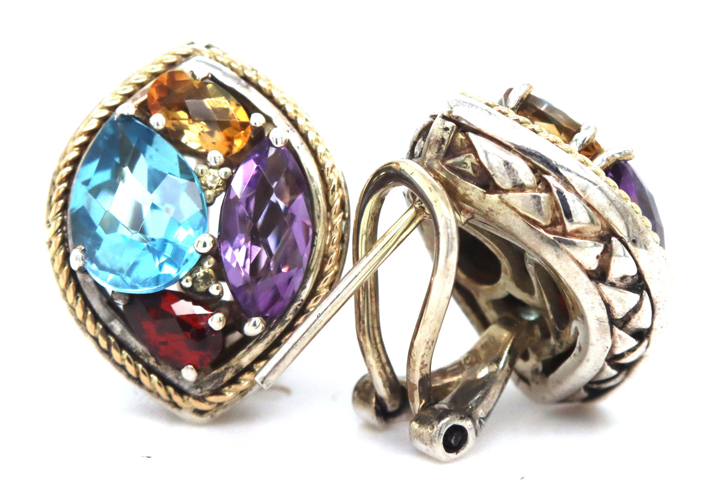925 Sterling silver Effy Baliddima earrings