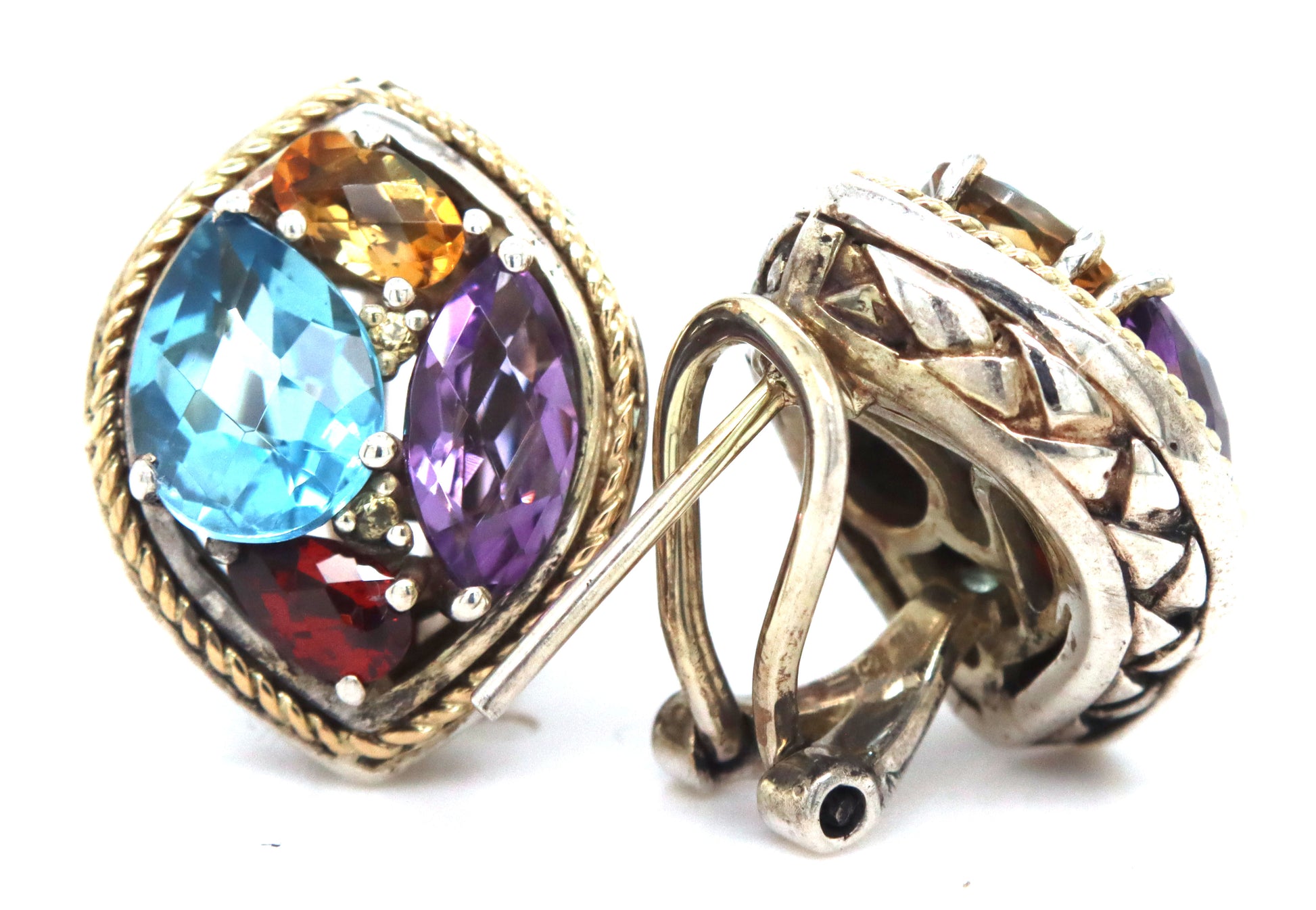 925 Sterling silver Effy Baliddima earrings