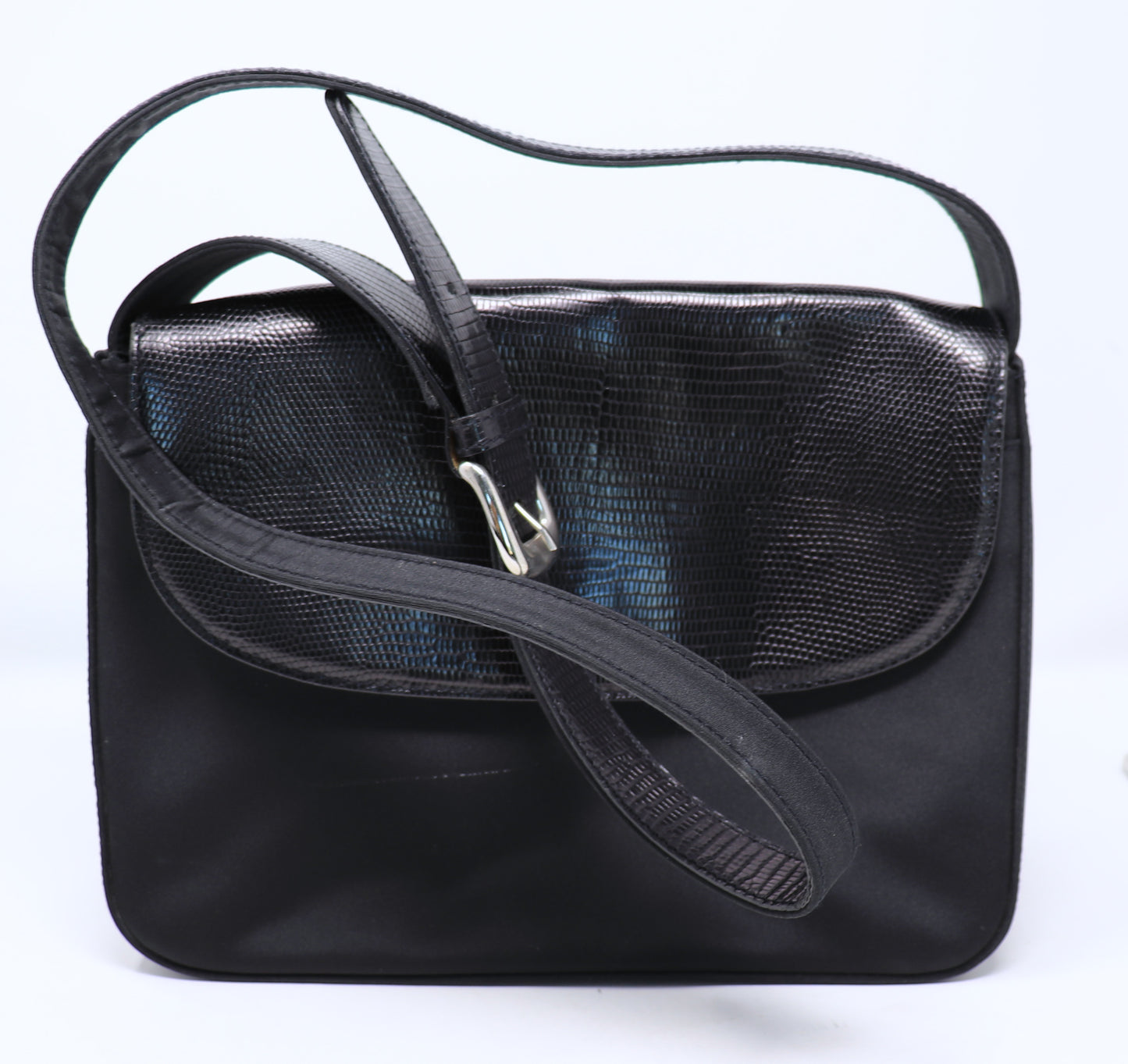 Preowned Talbots Black Fabric purse