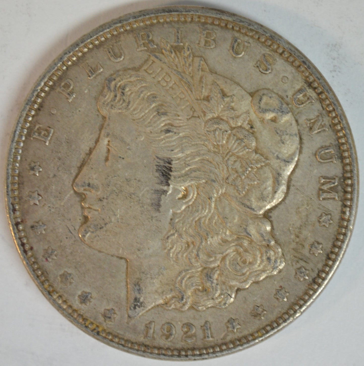 1921 Morgan Silver Dollar Philadelphia Mint Better Circulated Example