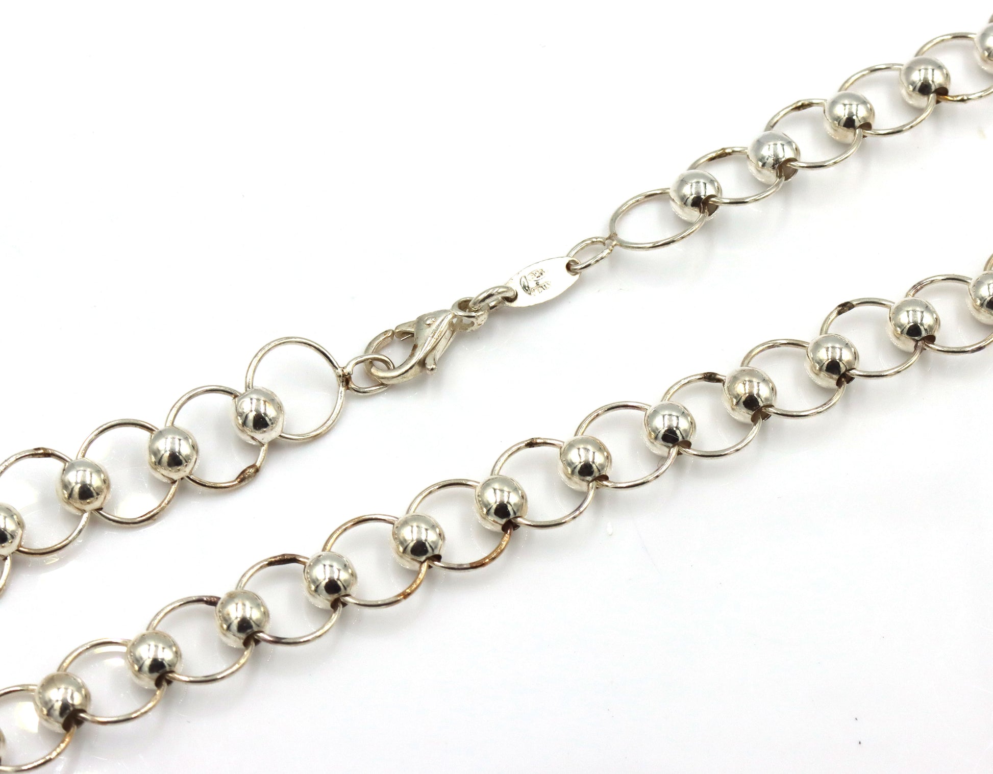 Group lot of 5 Vintage 925 sterling silver necklaces