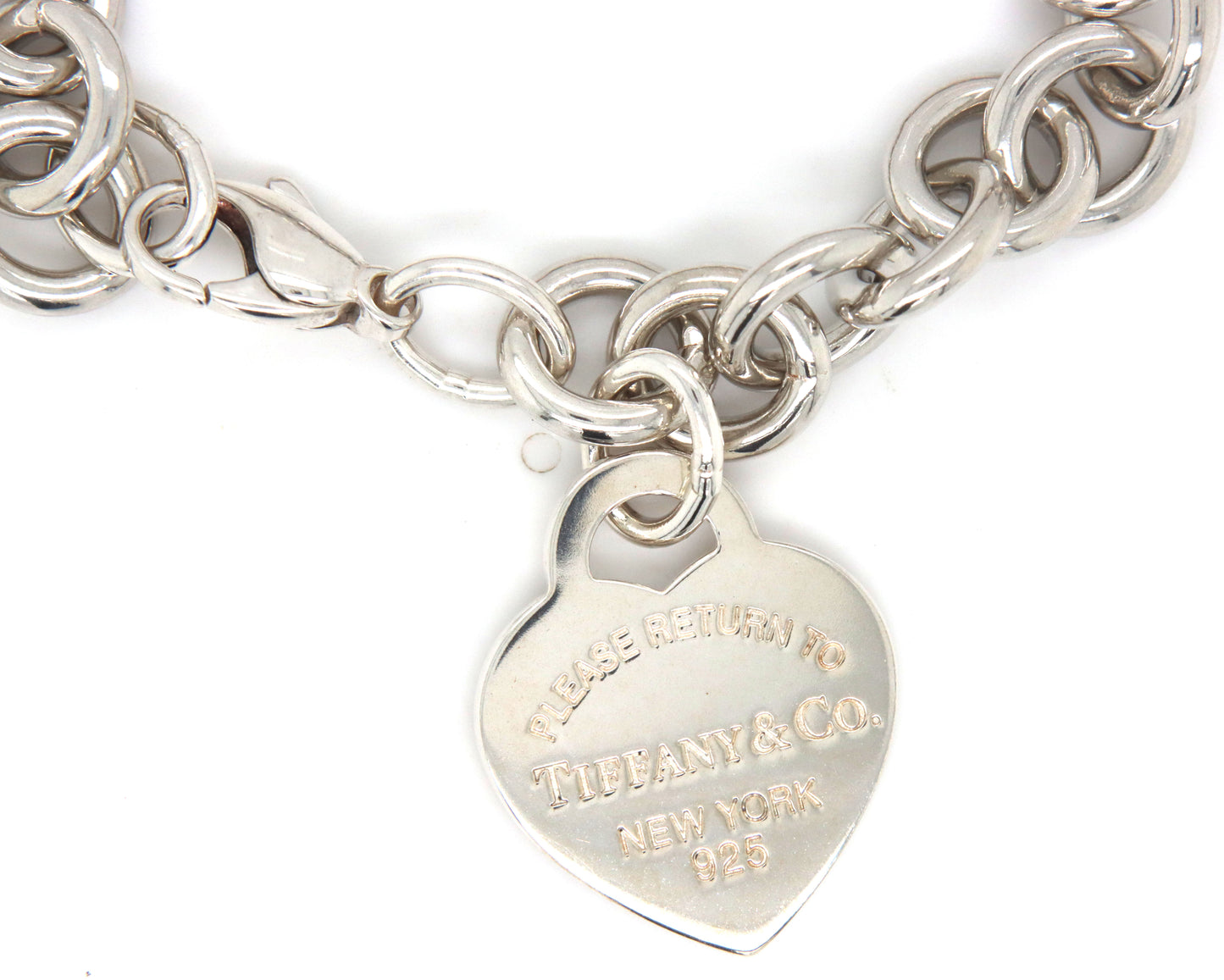 Tiffany & Co return to Tiffany heart shaped tag bracelet