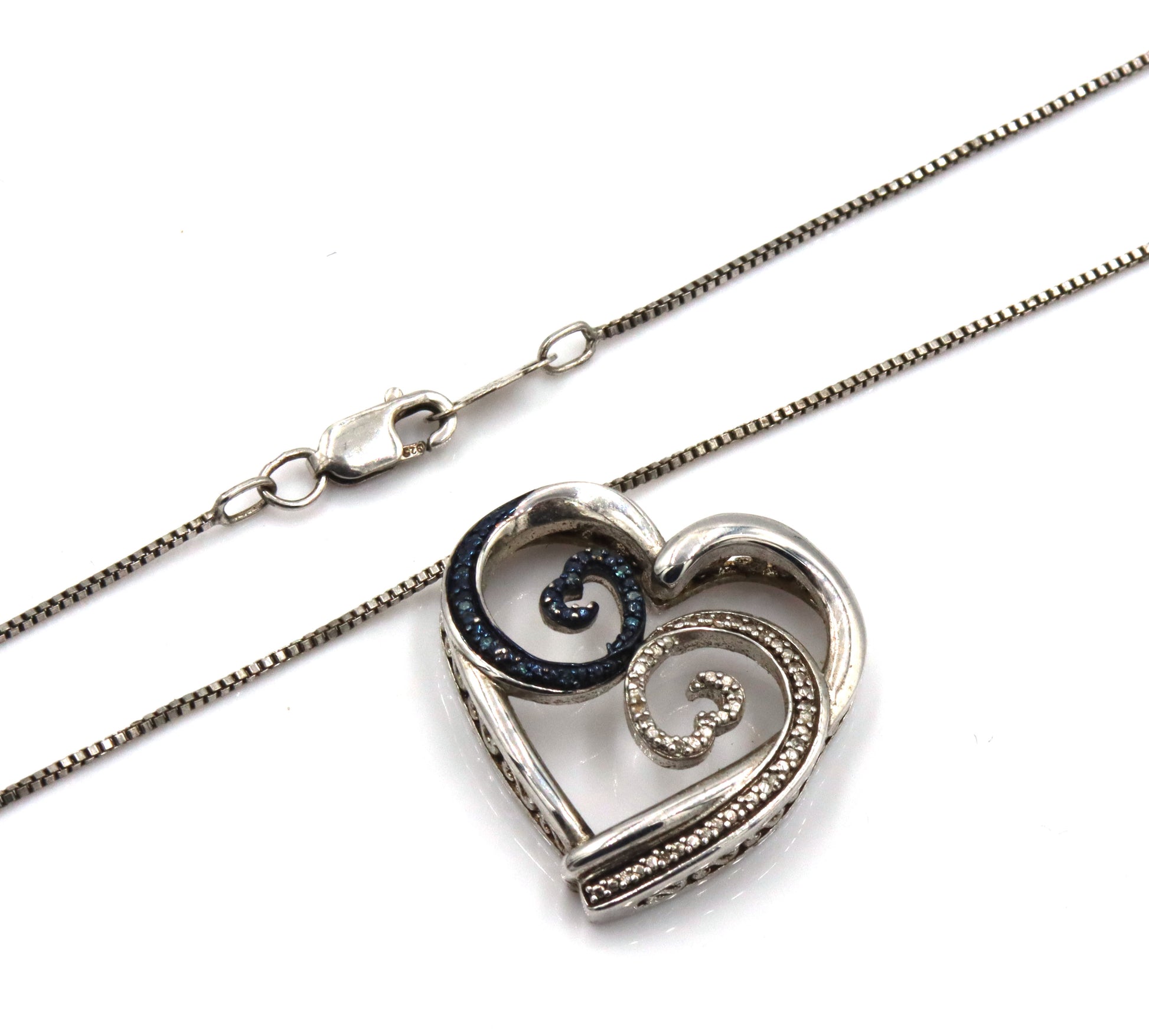 Group lot of 5 Vintage 925 sterling silver necklaces