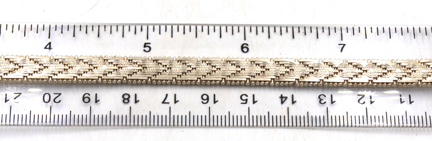 Group lot of 3 vintage 925 sterling silver bracelets