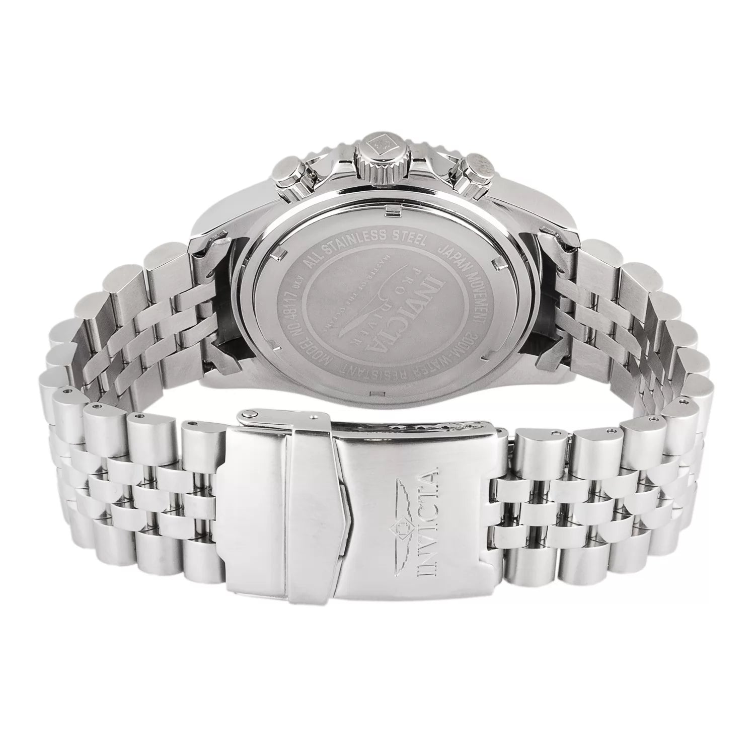 Invicta Men's Pro Diver Quartz Chronograph Black Dial Watch