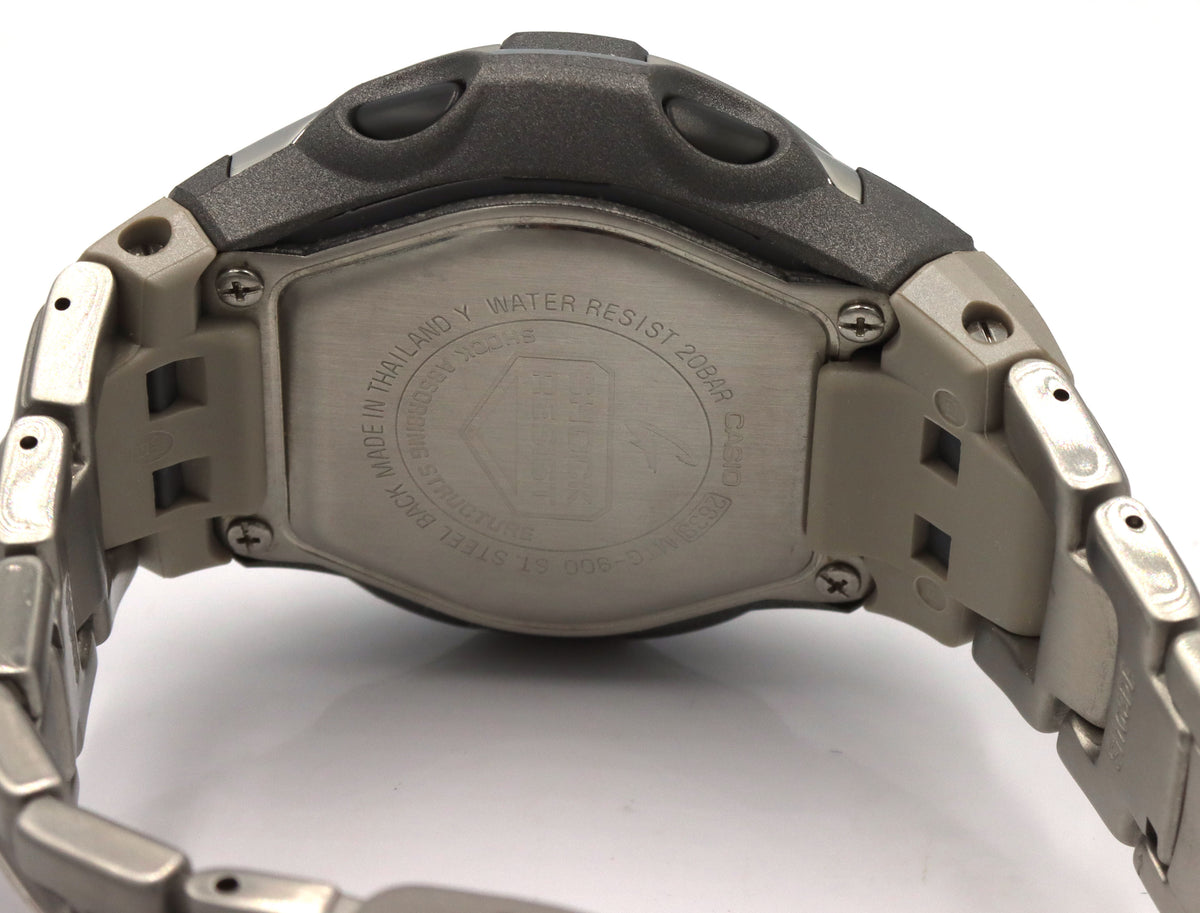 Casio Men's G shock stainless steel tough solar automatic digital watch