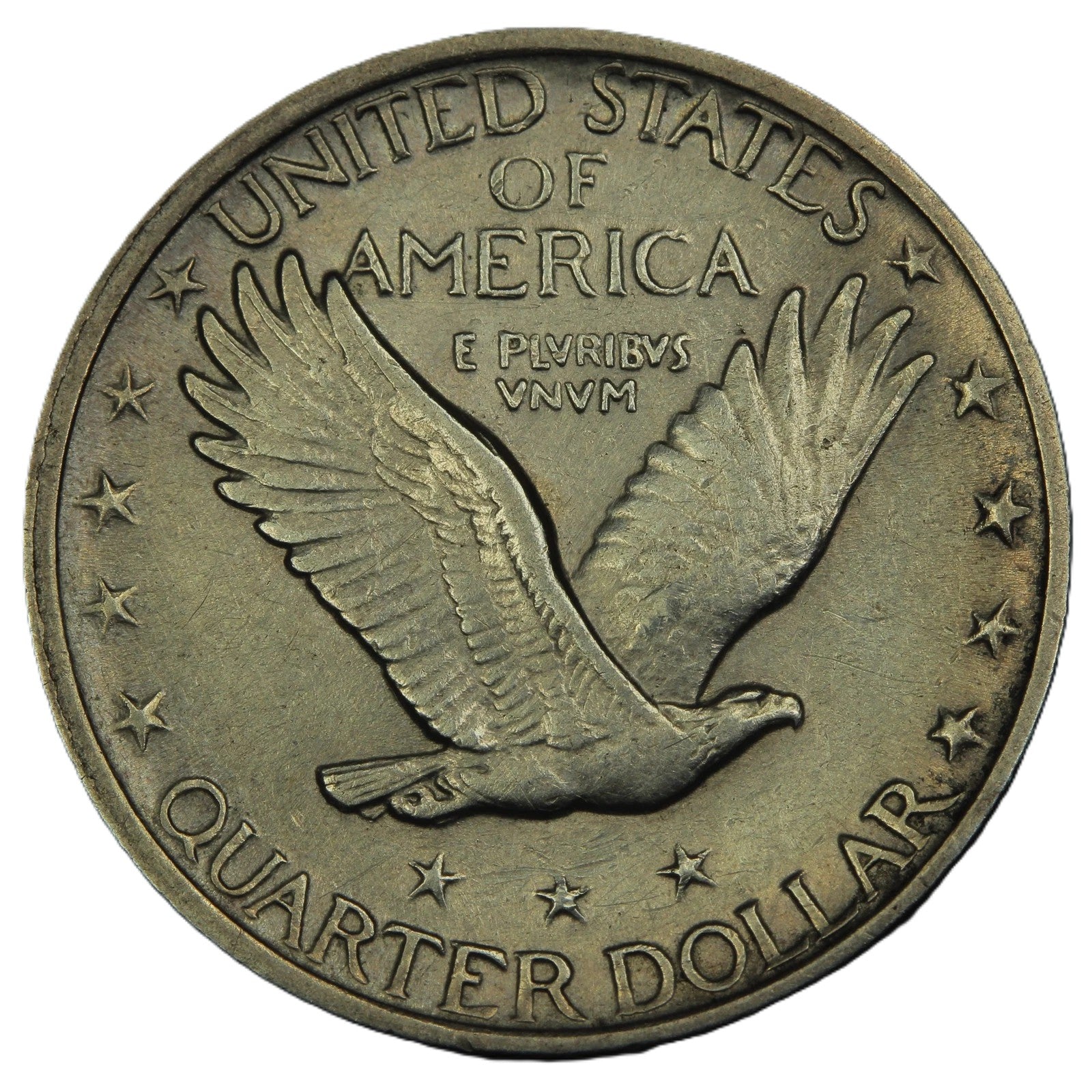 1920 Standing Liberty Quarter Dollar Early Type U.S. Silver Quarter Better Detail